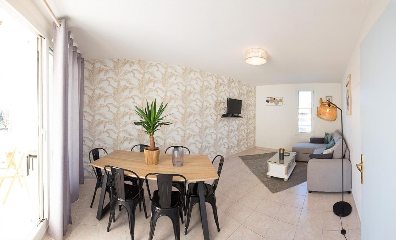 Appartement 55M2, Tres Proche Plage, Hippodrome, Tous Commerces Cagnes-sur-Mer Dış mekan fotoğraf